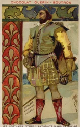 Englisches Bürgerkostüm, 12. Jahrhundert